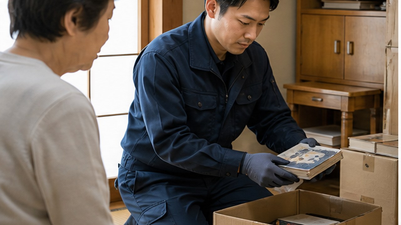 遺品整理・生前整理の現場イメージ