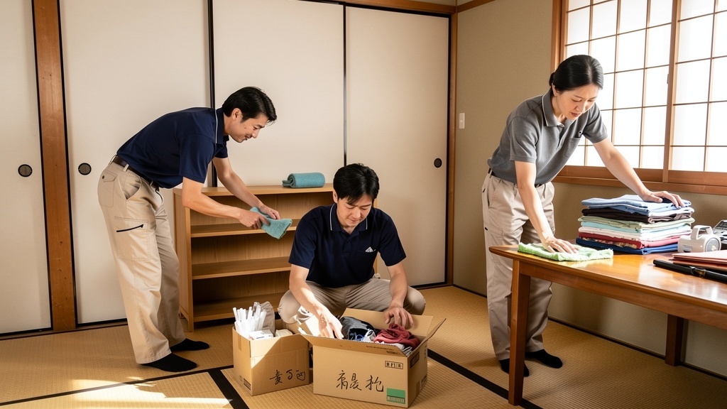 所沢市周辺で対応した遺品整理・生前整理の様子