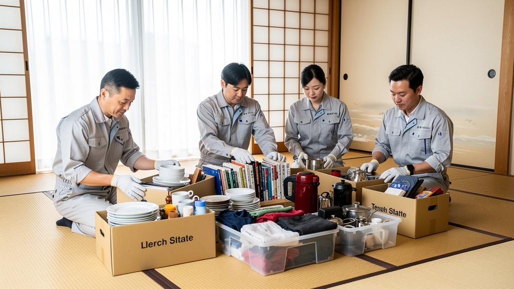 所沢市周辺で対応した遺品整理・生前整理の様子