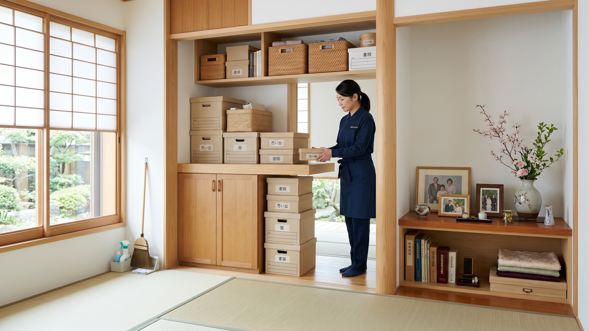 川越市の住宅で遺品整理・生前整理を実施した現場