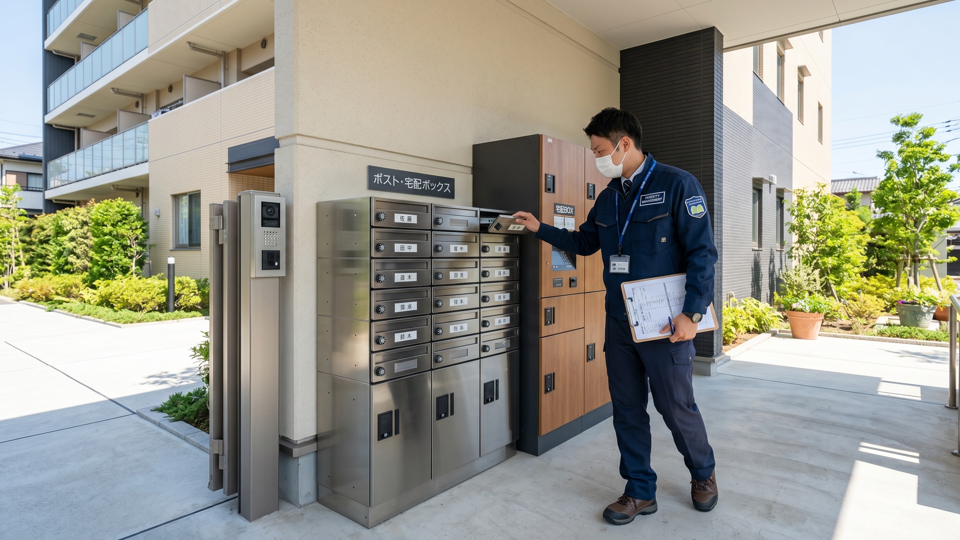 堺市周辺で対応した不動産管理サポートの様子