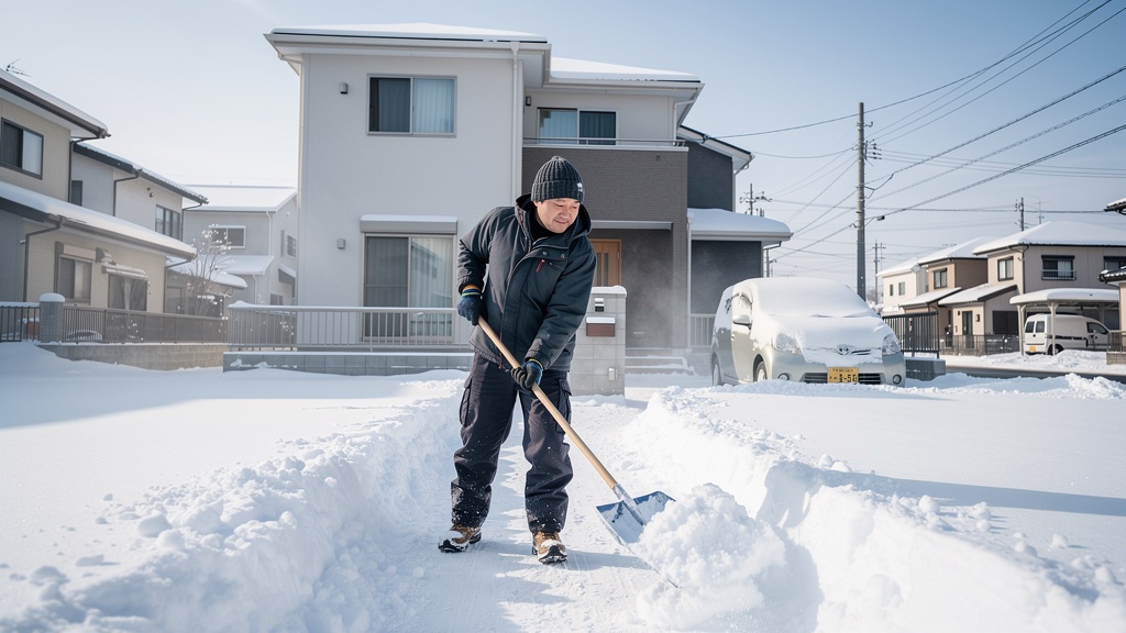 雪かき・除雪のイメージ